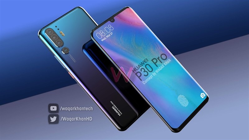 Huawei P30 lộ nhiều thông tin: Màn hình lớn, camera tốt, RAM dung lượng cao