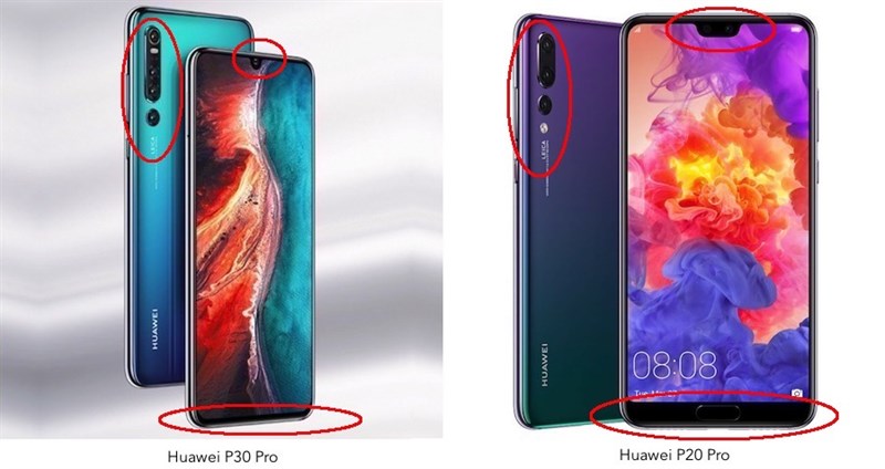 Huawei P30 lộ nhiều thông tin: Màn hình lớn, camera tốt, RAM dung lượng cao