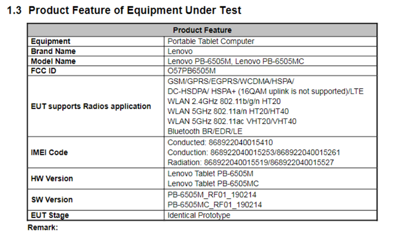 Đây có phải Lenovo Phab 3 với pin 5.180 mAh vừa xuất hiện trên FCC?
