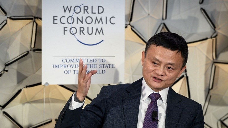 Jack Ma phát biểu về công nghệ tại WEF 2019