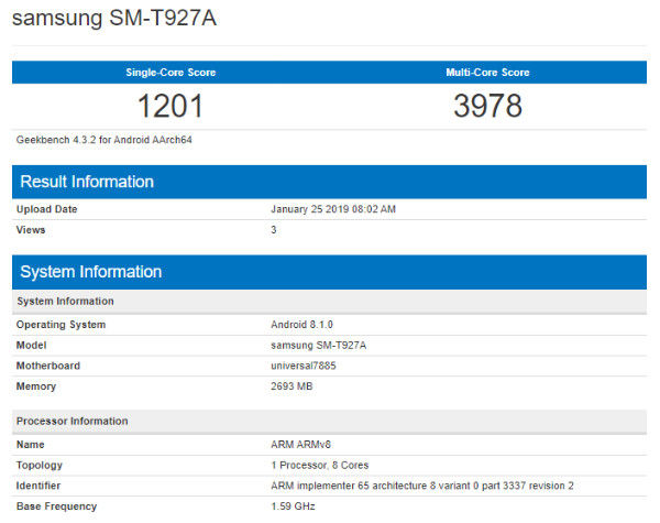 Samsung SM-T927A