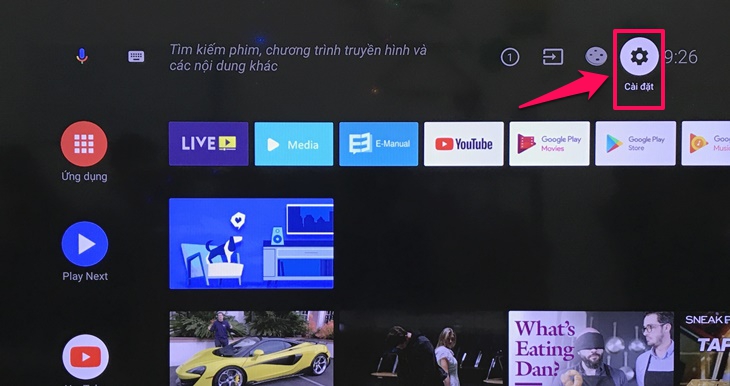 Cách phản chiếu hình ảnh từ điện thoại lên Android tivi Skyworth 2018