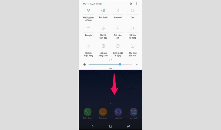 Cách phản chiếu hình ảnh từ điện thoại lên Android tivi Skyworth 2018