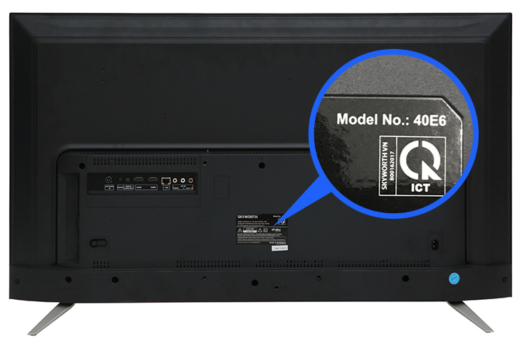 Cách xem tên tivi Skyworth nhanh chóng