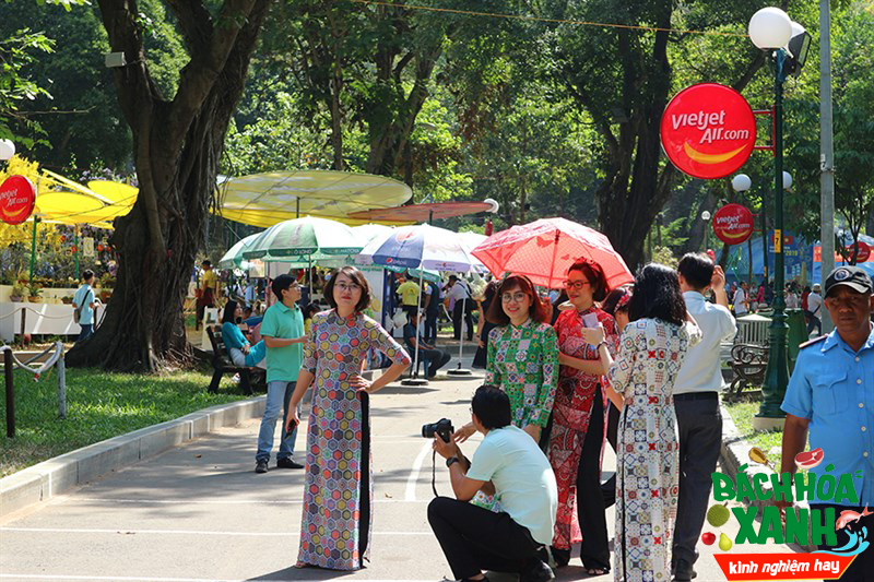 Cùng tham quan hội hoa xuân lớn nhất ở TP.Hồ Chí Minh