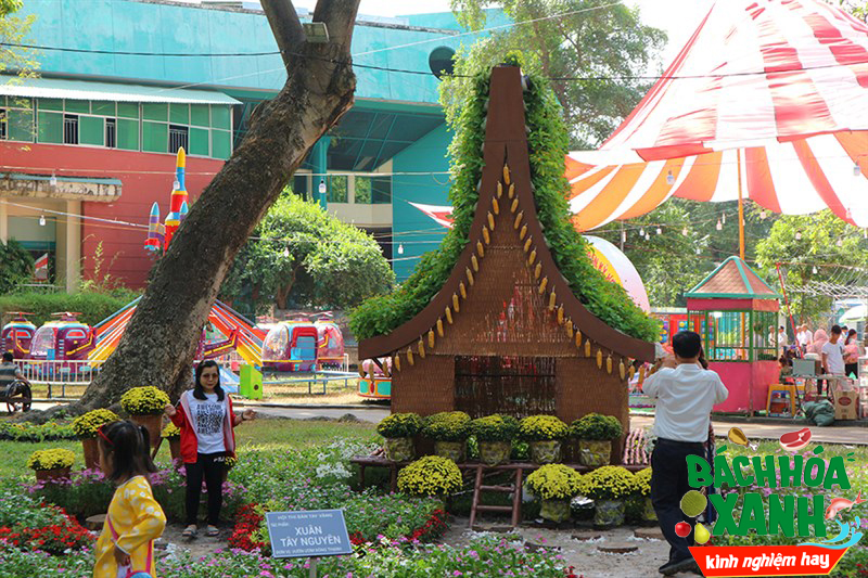 Cùng tham quan hội hoa xuân lớn nhất ở TP.Hồ Chí Minh