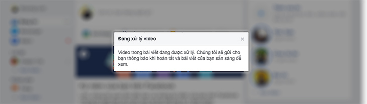 Cách đăng video lên Facebook trên Android, iOS và Laptop > Cách đăng video lên Facebook trên Laptop + Bước 4