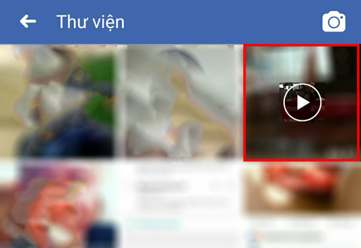 Cách đăng video lên Facebook trên Android, iOS và Laptop > Cách đăng video lên Facebook trên Android + Bước 3