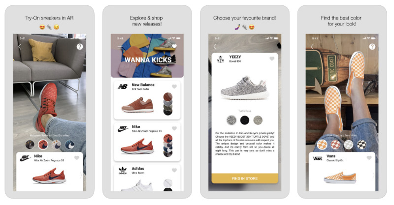 Các bước sử dụng Wanna Kicks thật dễ dàng