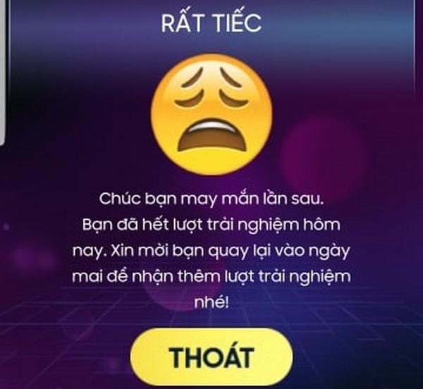 Minigame dòng S 10 năm