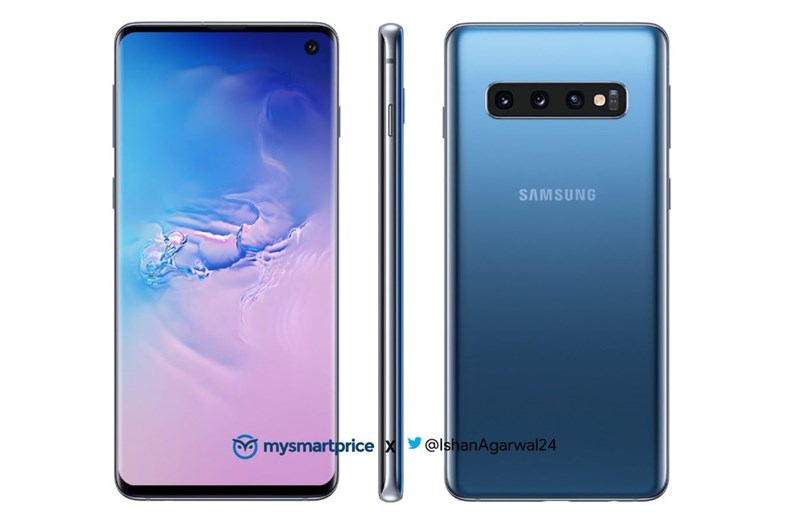 Bao Da Túi Rút dành cho Samsung Galaxy s10 Da Bò Hạt Màu Xanh Rêu