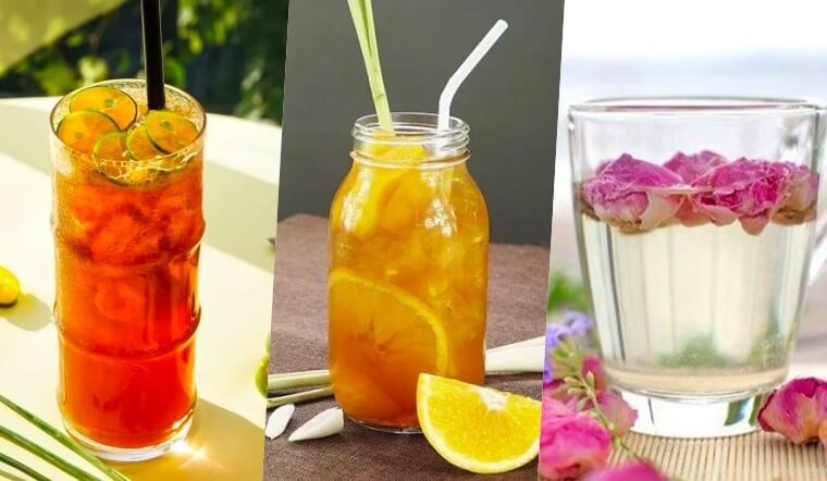Cách làm 3 món trà giải nhiệt sau Tết cực nhanh cực ngon