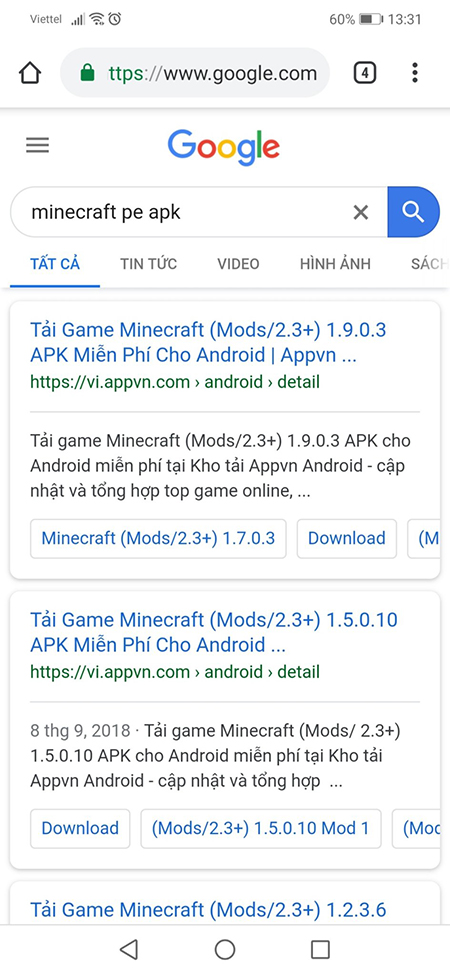 Cách Tải Minecraft Miễn Phí Trên Điện Thoại, Laptop