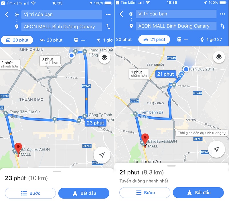 Dẫn đường bằng xe máy trên Google Maps của iOS luôn duy trì sự tiên tiến và nhanh chóng nhất. Tham gia vào công nghệ GPS hàng đầu thế giới, bạn có thể trải nghiệm những tính năng tối ưu và tiện ích hữu ích trong mọi chuyến đi của mình.