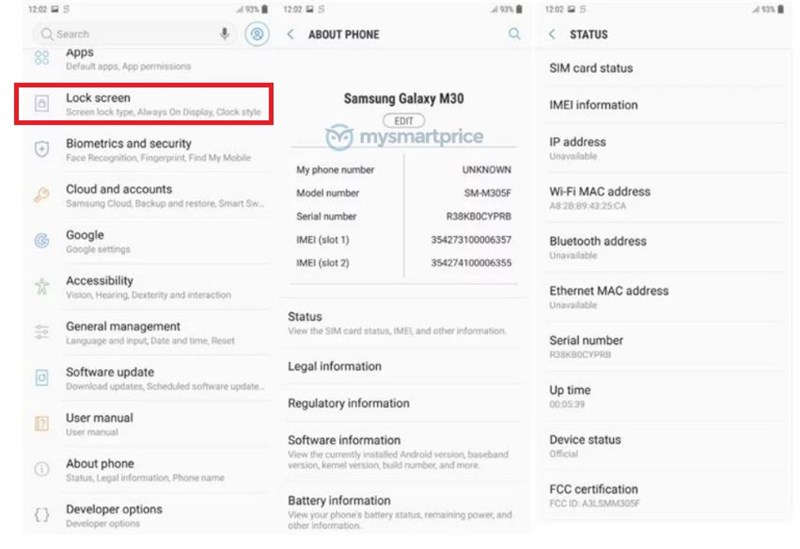 Galaxy M30 đạt chứng nhận tại FCC, xác nhận máy có màn hình AMOLED