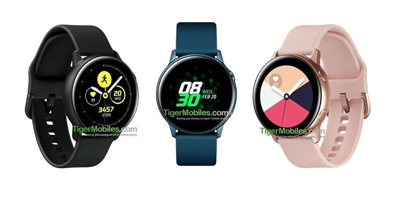Galaxy Watch Active chạy One UI rò rỉ ảnh báo chí đẹp mắt