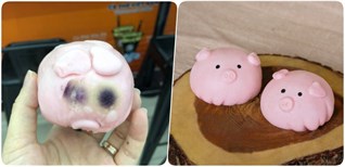 Cách làm bánh bao con heo siêu dễ thương nhìn chẳng nỡ ăn