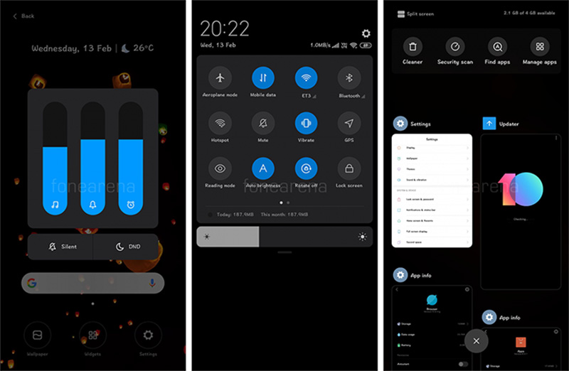 Xiaomi Chuẩn Bị Cập Nhật Chủ Đề Nền Tối (Dark Theme) Cho Miui 10