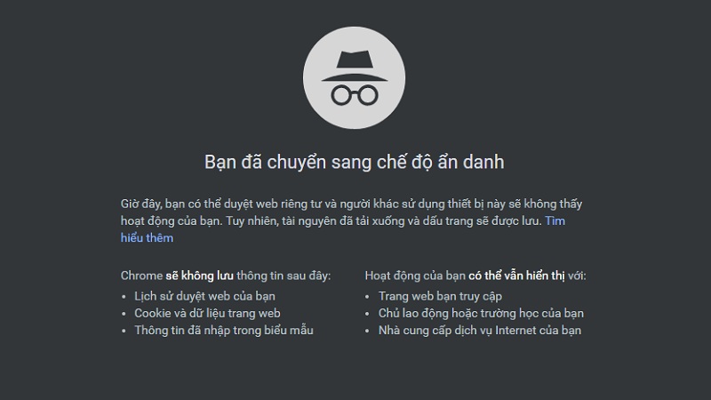 Các trang web sẽ khó phát hiện Chế độ ẩn danh của Google Chrome Các trang web sẽ khó phát hiện Chế độ ẩn danh của Google Chrome