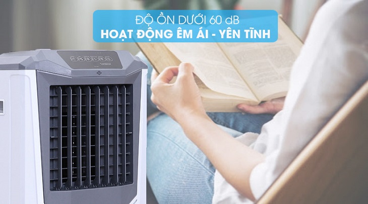 Quạt điều hòa Boss sở hữu độ ồn khá thấp, không gây ảnh hưởng đến người dùng