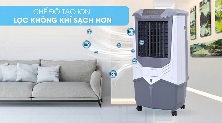 Quạt điều hòa Boss tích hợp chế độ tạo ion công nghệ tiên tiến diệt khuẩn tối ưu