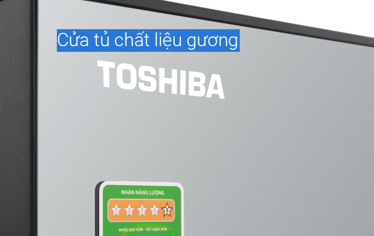 Thiết kế mặt gương Đánh giá tổng quan bộ đôi tủ lạnh mặt gương Toshiba Inverter 555 lít GR-AG58VA (X) > Thiết kế mặt gương