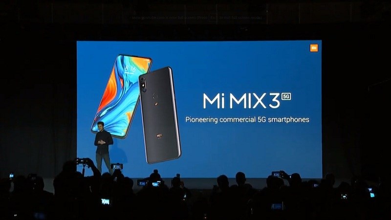MWC 2019: Xiaomi Mi MIX 3 phiên bản 5G dùng chip Snapdragon 855 ra mát MWC 2019: Xiaomi Mi MIX 3 phiên bản 5G dùng chip Snapdragon 855 ra mát