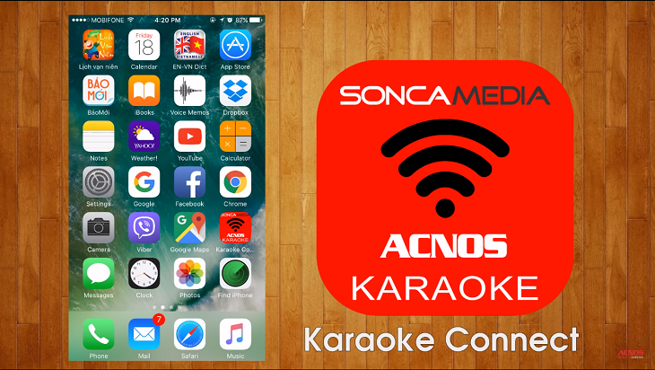 Tải ứng dụng Karaoke Connect