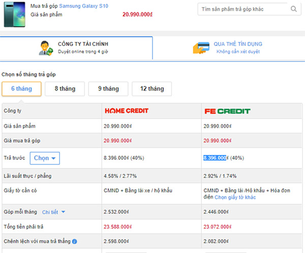 Có 10 triệu đồng, muốn mua Galaxy S10 có được không?