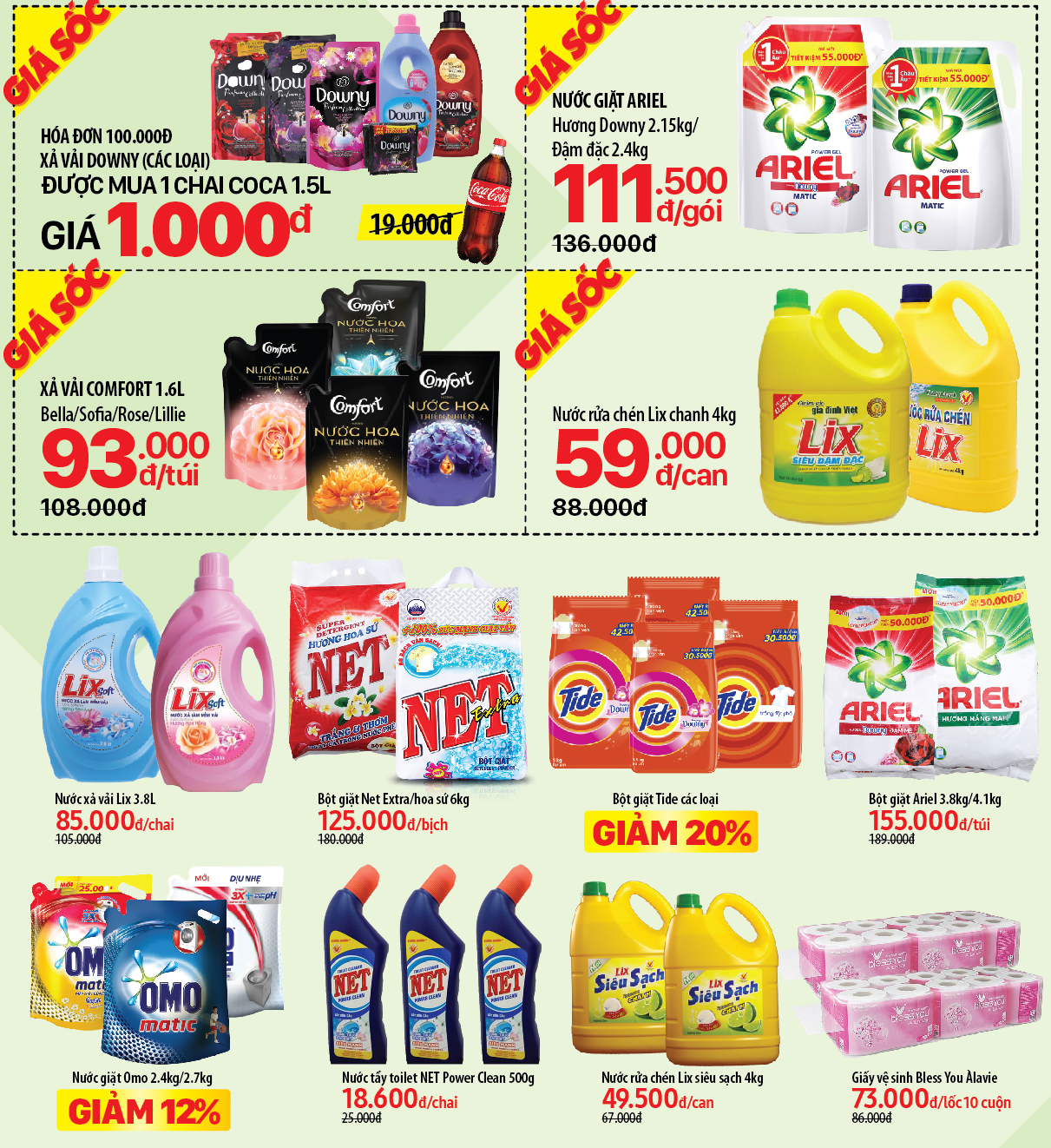 Siêu thị Bách hoá XANH 60/41 Quốc Lộ 1K khai trương 01/03/2019 Siêu thị Bách hoá XANH 60/41 Quốc Lộ 1K khai trương 01/03/2019
