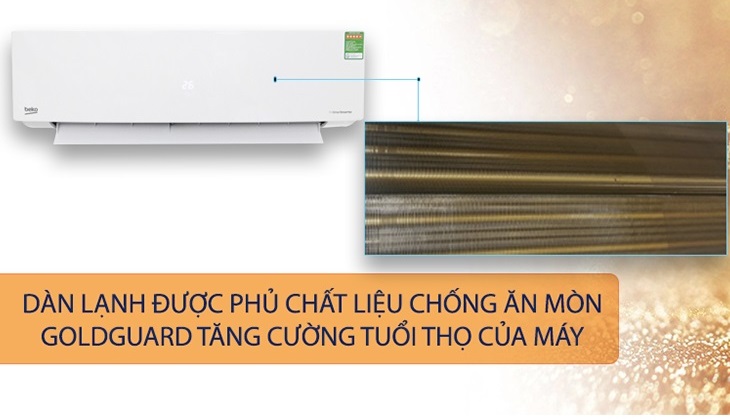 Công nghệ mạ vàng GoldGuard nâng cao tuổi thọ cho sản phẩm