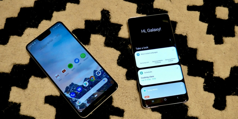 Galaxy S10+ và Google Pixel 3 XL