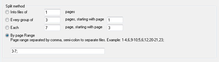 Cắt file PDF bằng phần mềm Adolix Split and Merge PDF + Bước 2