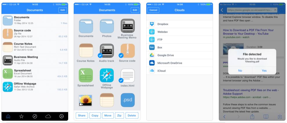 Top 7 most effective file management applications on iPhone and iPad