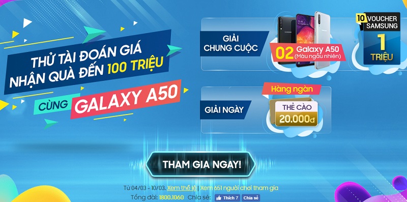 Giá Galaxy A50