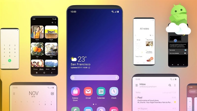 android 9 one ui 1.1