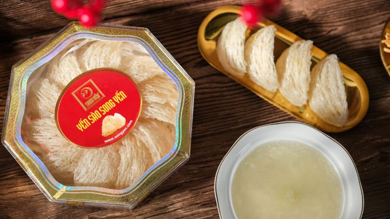 Mua nước yến sào tại các siêu thị, cửa hàng tạp hóa