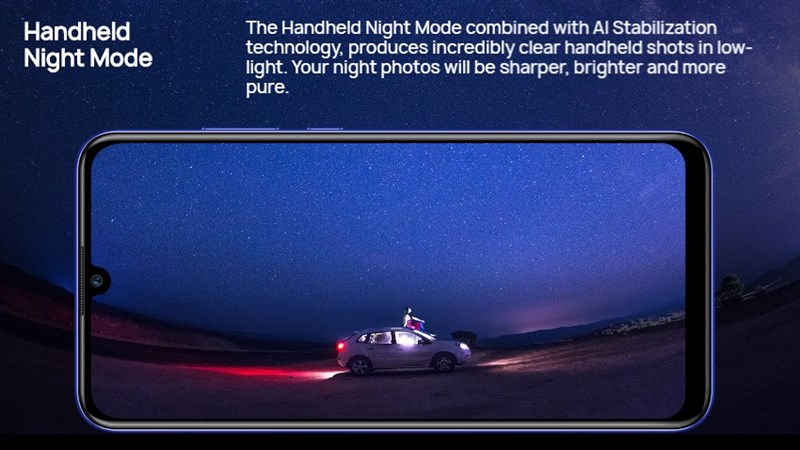 Chế độ Handheld Night Mode trên Huawei P Smart+ 2019