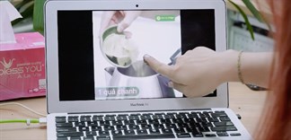 Lau sạch vết bẩn trên màn hình laptop chỉ với nước rửa tay