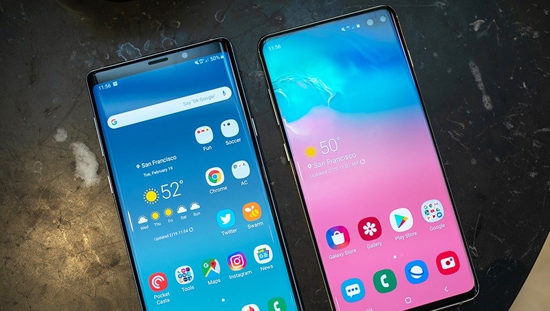 Galaxy S10+ vs Galaxy Note 9 Galaxy S10+ vs Galaxy Note 9