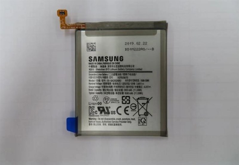 Đây là thỏi pin của Galaxy A20e sắp ra mắt