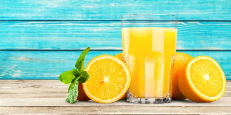 Uống nước cam hỗ trợ giảm cân