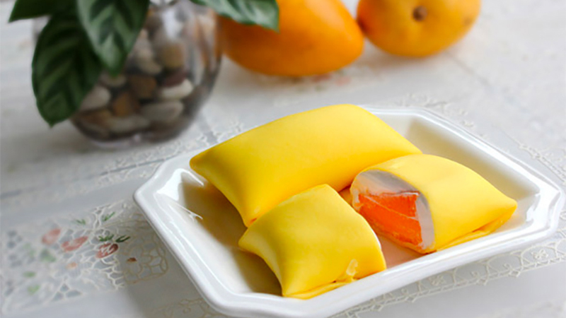 Cách làm các loại bánh crepe có nhân