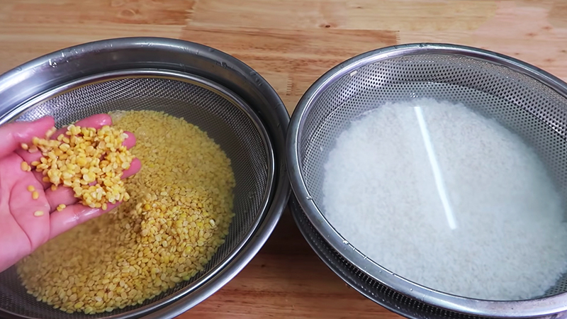 Ngâm nếp và đậu xanh Ngâm nếp và đậu xanh