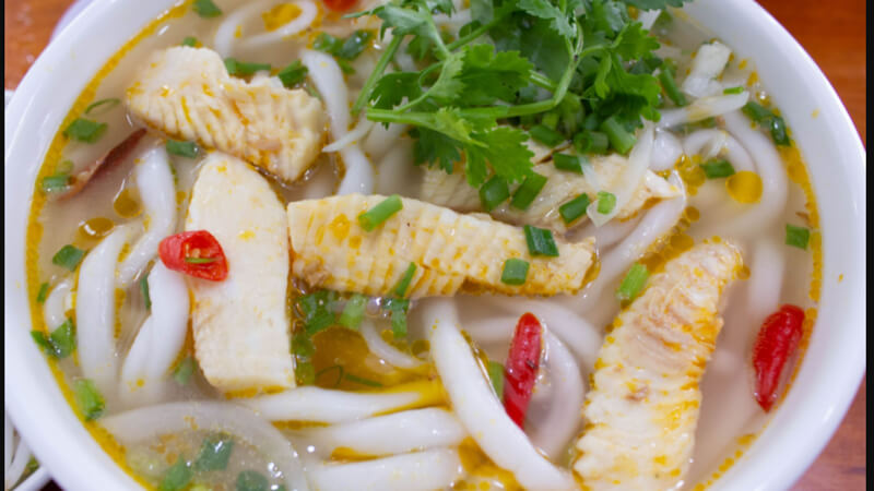 Bánh canh cá lóc bột gạo