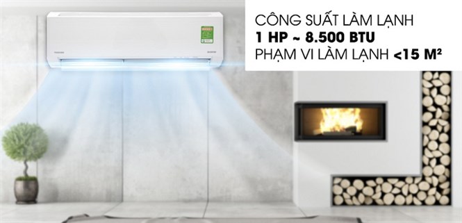 Đánh giá tổng quan máy lạnh Toshiba Inverter 1 HP RAS-H10D1KCVG-V