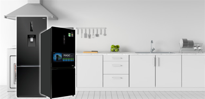Tổng quan về các sản phẩm tủ lạnh ngăn đá dưới của Aqua 2019