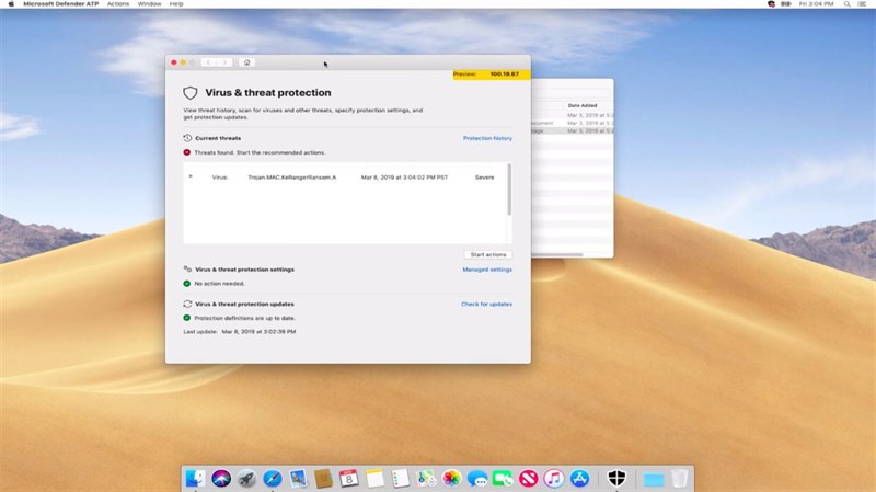 Microsoft đưa phần mềm Windows Defender lên máy Mac