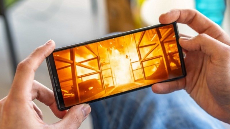 MÃ n hÃ¬nh 4K cá»§a Sony Xperia 1 khÃ´ng thá» chá»nh xuá»ng Full HD