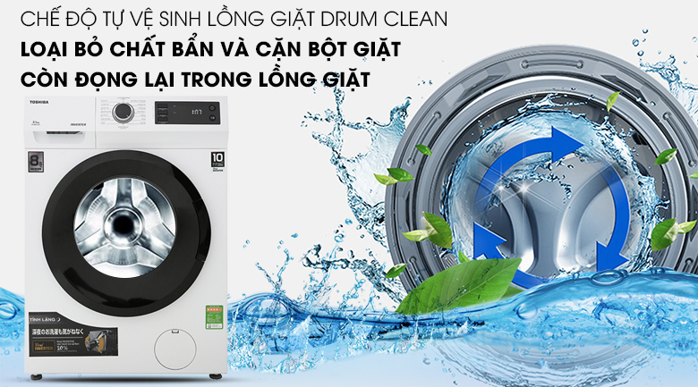 Vệ sinh lồng giặt tự động Vệ sinh lồng giặt tự động